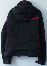 Coat .ladies Black Coat With Pink Details. Size 12. By Mountain Warehouse.