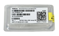 GENUINE NOKIA AOSD SFP28 10Km SM I-TEMP RS 474902A.101 RTXM330-201-C39C SEALED