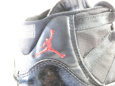 NIKE 1996 AIR JORDAN XI OG 130245 062 BRED 4.5y PLAYOFF VINTAGE I