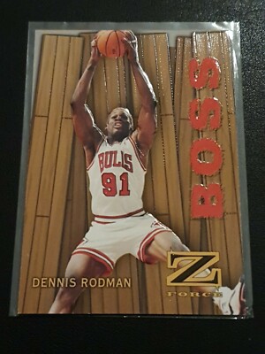 1997-98 Z-Force Dennis Rodman Boss #17 Chicago Bulls Jordan Pippen Doncic NBA