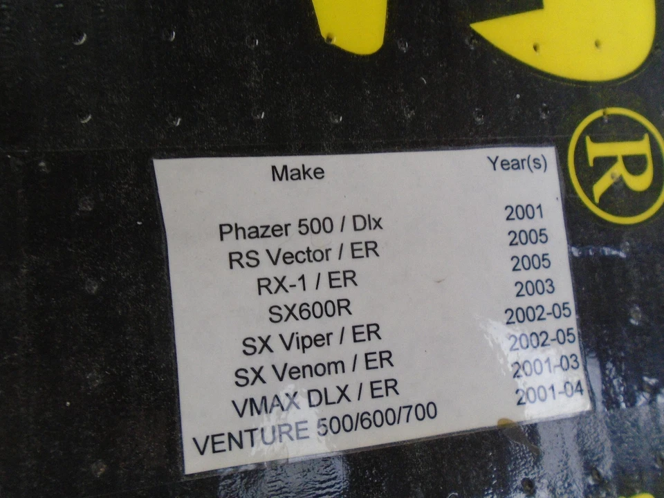 SNO STUFF 510-628-PR Yamaha Phazer 500 Venture 500 600 700 Vmax DLX/ER SX600R Foto 3 de 4