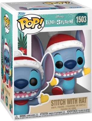 Disney Lilo & Stitch - Stitch with Hat 1503 - Funko Pop! Vinyl Figur