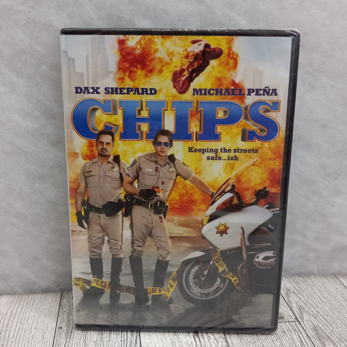 Chips DVD By Dax Shepard Michael Peña New Sealed 883929571390| eBay