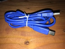 6 FT USB TO PRINTER CABLE BLUE