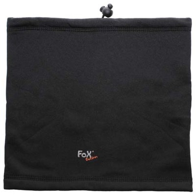 Fox Outdoor Rundschal Softshell schwarz Sport Schal Tuch Winter winddicht NEU