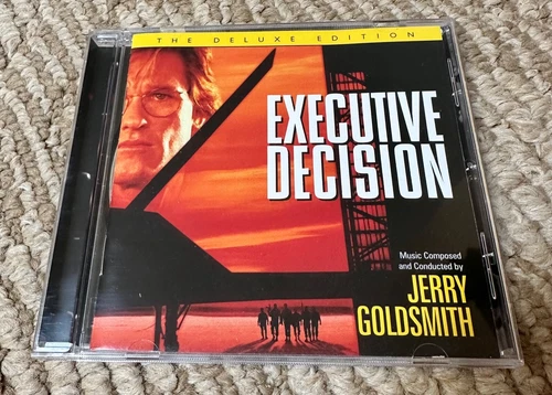 Jerry Goldsmith EXECUTIVE DECISION Deluxe Edition Ltd. Ed. Varese LIKE NEW/OOP!!
