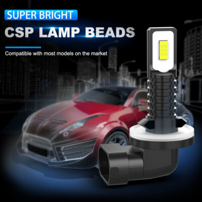 2-Pack LED Headlight Bulbs For Polaris Ranger XP 500-1000 (2007-2018) - 55W, 6000K White 4 thumbnail image