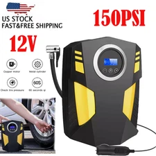 Portable 150PSI Car Tire Inflator Digital Electric Auto Air Pump Compressor 12V