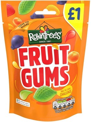 Rowntrees Fruit Gums 120g