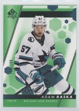 2022-23 SP Authentic Future Watch Limited Green 159/199 Adam Raska #175 2vh