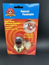 Vintage 90 s new in package Taz looney tunes water faucet fountain