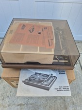 DUAL 1242 TURNTABLE Original Box Paperwork Estate Find