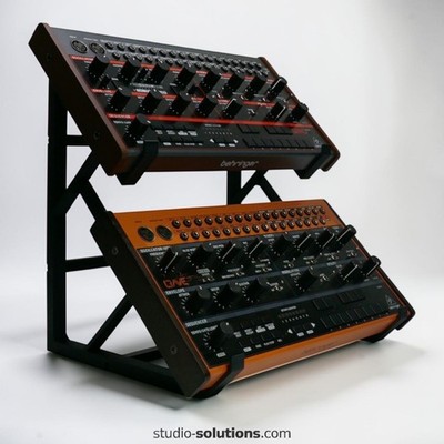 Behringer 2 Tier Synth Stand Crave Edge Spice Grind TD-3 RD-6 RD