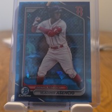 Bowman 2024 Chrome Draft Sapphire Edition #BDC-149 Vladimir Asencio Red Sox