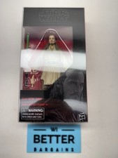 H2925  Star Wars The Black Series 6   40 Qui-Gon-Jinn W Protector
