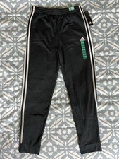 Adidas Originals Jogger Pants Youth XL Black Sweatpants White Stripes  Logo