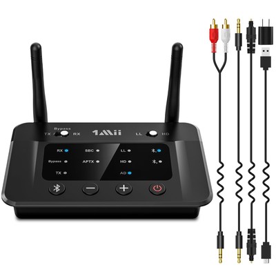 1Mii Bluetooth Transmitter Audio Receiver Bluetooth 5.3 Transmitter/Receiver for