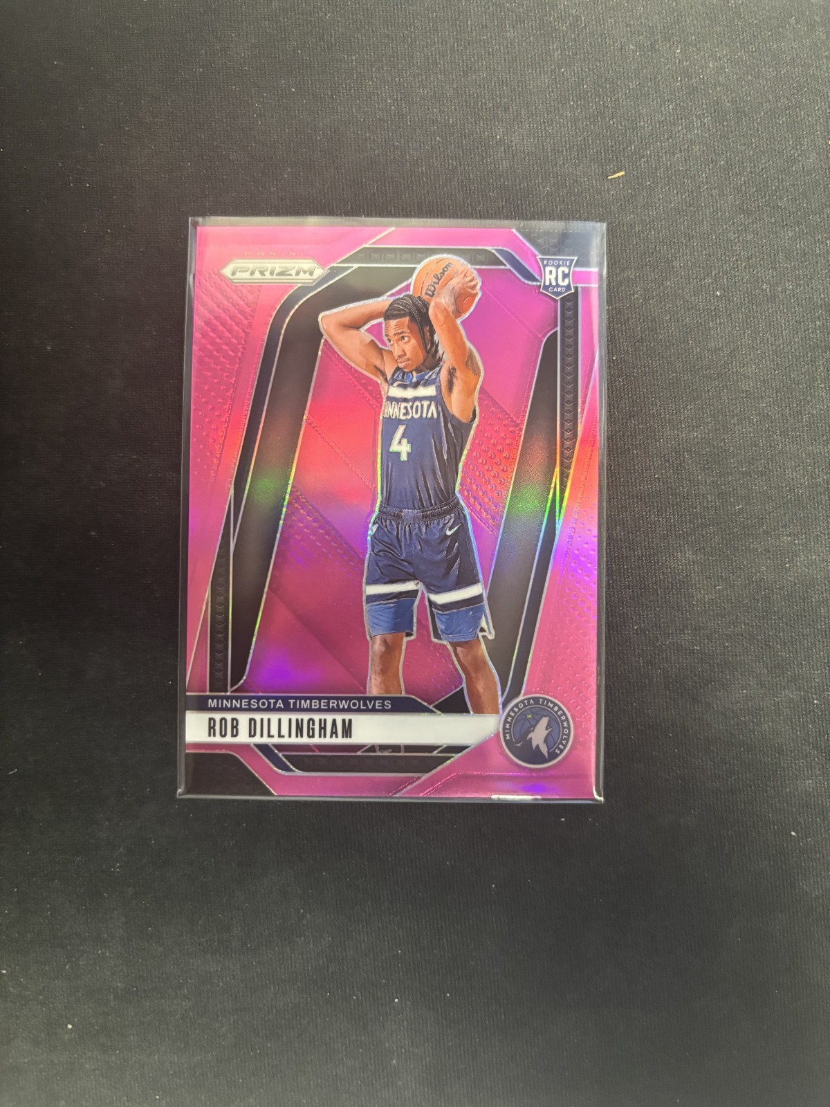2024-25 Panini Prizm - Robert Dillingham #250 Pink Prizm /249 (RC)