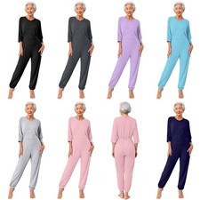 Women's Alzheimer Anti-Strip Adaptive Jumpsuit Special Needs and Disabilities