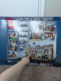 Lego creator 10218  10246 10211 BOXES Only flattened see pics some manuals