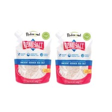 Natural Unrefined Sea Salt, 16oz Pouch 2 Pack