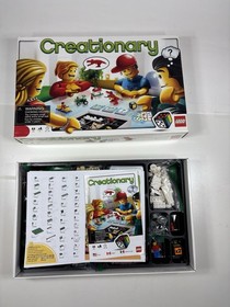 LEGO Creationary Game 3844 ~ 100% COMPLETE ~2010 Retired, Excellent!