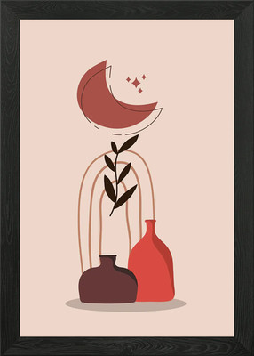 Handzeichnung Ästhetisch Gerahmtes Wandbild Poster Leinwanddruck Bild