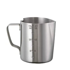 Service Ideas FROTH206 Frothing Pitcher, 20 oz. with 6 oz. Increment