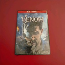 Venom DVD, 2018 Tom Hardy Marvel Action Movie. NEW SEALED