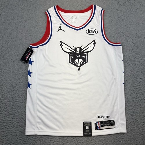 Nike Jordan Charlotte Hornets Kemba Walker 2019 All Star Jersey Size 48 Large