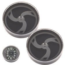 Portable Watch Storage Box Case 2 PCS 2 Inch Diameter Dust Protection Travel
