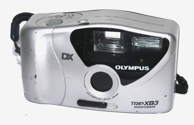 Olympus DX Trip XB3 Big Finder 35mm Point Shoot 35mm Film Camera -BATTERY TESTED