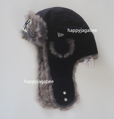 NEW ERA Trapper Wool New York Yankees Navy 14667621 | eBay