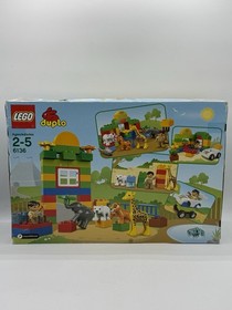 Lego 6136 Duplo My First Zoo NEW In BOX Animals Car Elephant BOX DAMAGED