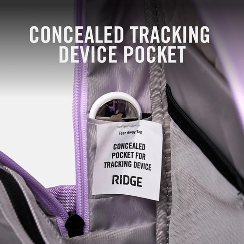 RIDGE COMMUTER BACKPACK. COLLOR LAVANDER. MATERIAL BALLISTIC NYLON. SIZE 18L - Picture 8 of 10