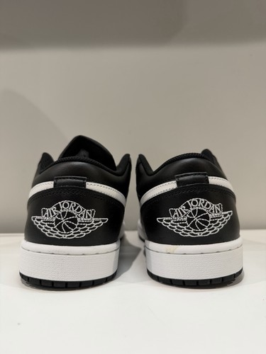 Nike Jordan 1 Low Black Summit White 553558-043 Men's Size 12 - Bild 5 von 9