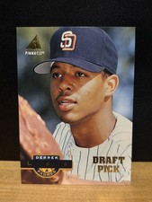 Pinnacle 1994 Derrek Lee Rookie Draft Pick Card #438 San Diego Padres MLB. rookie card picture