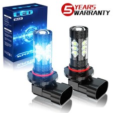 8000k Ice Blue LED Upgrade Fog Lights For 2004-2018 DODGE RAM 1500 2500 3500