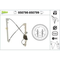1X Fensterheber Valeo 850798 Passend FüR Renault