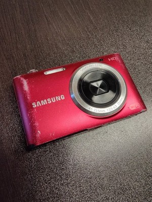Samsung ST150F 16.2MP Compact Digital Camera Red/Burgundy TESTED & WORKING