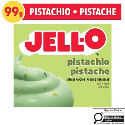 2-Pack Jell-O Pistachio Instant Pudding Mix