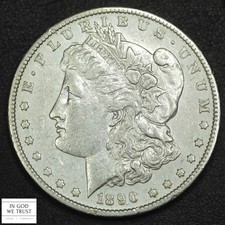 1890 S Morgan Silver Dollar $1 (Better S-Mint!!!)