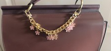 2Pcs Bag Charm Chain 7.9" Purse Chain Strap Golden Purse Charms Short Bag Chain