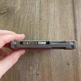 Top Players Tennis - Nintendo NES - Chris Evert Ivan Lendl - Cartridge 