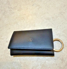 Leather Car Key Pouch Key Chain Key Holder Case Cover For Mercedes-benz Leather Car Key Pouch Key Chain Key Holder Case Cover For Mercedes-benz