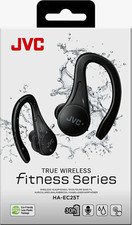 JVC HA-EC25T True Wireless Bluetooth Ear-Hook Earbuds w/ Mic - Black
