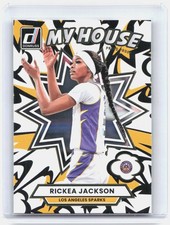 2025 Donruss WNBA #13 Rickea Jackson My House Press Proof Los Angeles Sparks