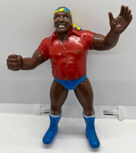 WWF WWE Special Delivery Jones Red Shirt 1986 LJN ...