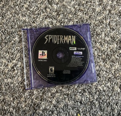 Spider-Man Sony PlayStation 1 PS1 Video Game Loose Disc Only See Pics Marvel