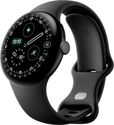 Google Pixel Watch 4 41mm Wi-Fi Matte Black Sportarmband WIE NEU